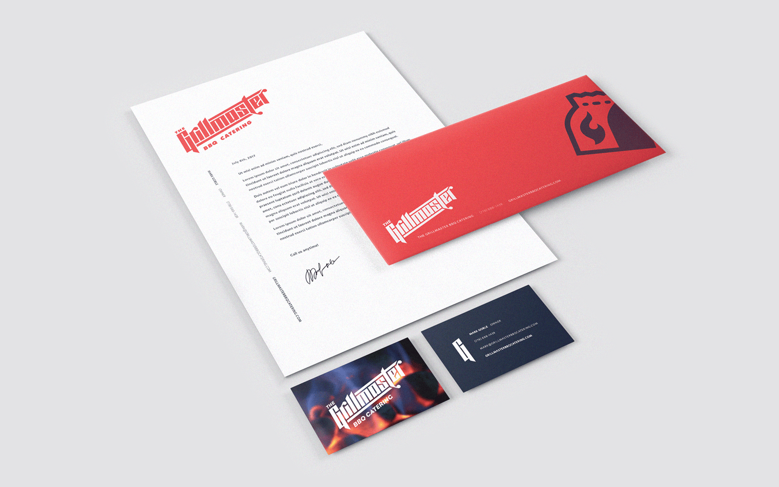 The Grillmaster BBQ & Catering Stationary