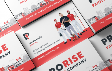 ProRise Painting Business Cards